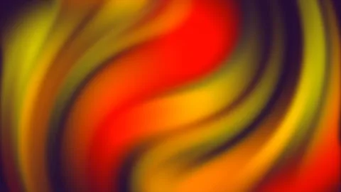 Abstract yellow orange red bright gradient swirling twisted lines abstract ba Stock Illustration