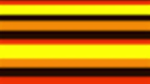 Abstract yellow orange red horizontal lines moving across black background .. Stock Footage 340943910