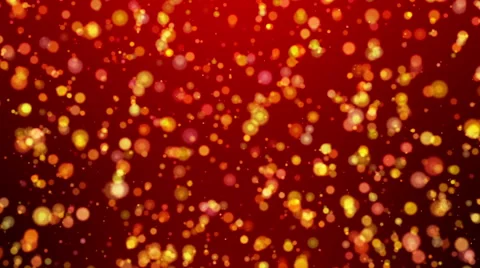 Abstract yellow particles video Vidéo 54482151