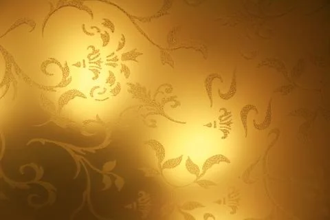 Abstract yellow pattern Stock Illustration