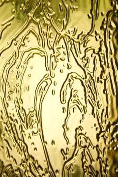 Abstract yellow pattern Stock Photos