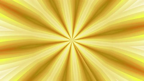 Abstract yellow pattern radial in center animation Stock Footage 208622355