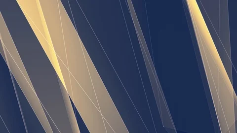 Abstract YELLOW poligon net lines cloud animation background new quality dynamic Video stock 90475988