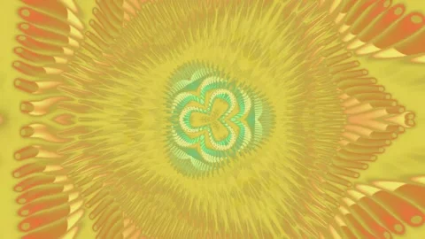 Abstract yellow radial geometric pattern motion background an graphic featuring Stock Footage 336099576