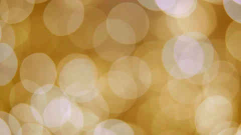 Abstract yellow round bokeh Stock Footage 171881376