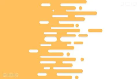 Abstract yellow rounded lines background.Vector illustration Stock Illustration