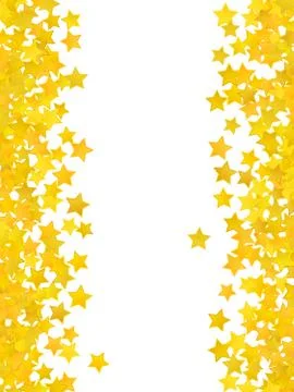 Abstract yellow star background. Vector illustration Stock Illustration