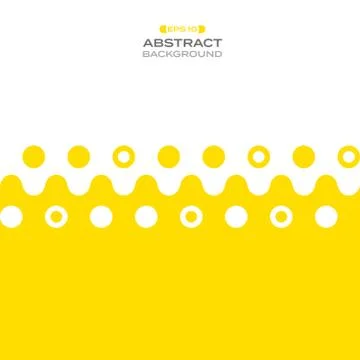 Abstract of yellow stripe line pattern background. Stock Illustration