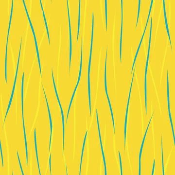 Abstract Yellow stripes seamless pattern design Stock Illustration