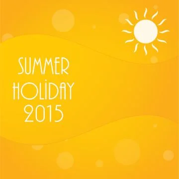 Abstract yellow summer background, vector illustration, eps10 Stock Illustration
