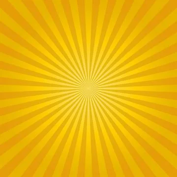 Abstract yellow sunburst 스톡 일러스트