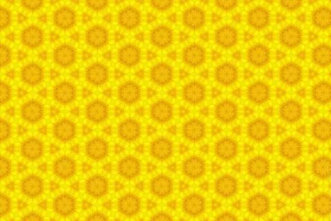 Abstract yellow sunflower pattern background Stock Photos