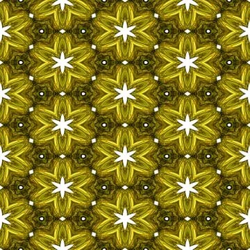 Abstract yellow texture or background with white stars with Christmas look ma Stock Illustration