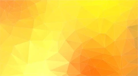 Abstract  yellow triangle background Stock Illustration