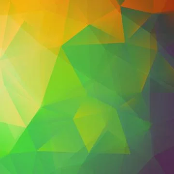 Abstract yellow triangle shapes. EPS10 Stock Illustration