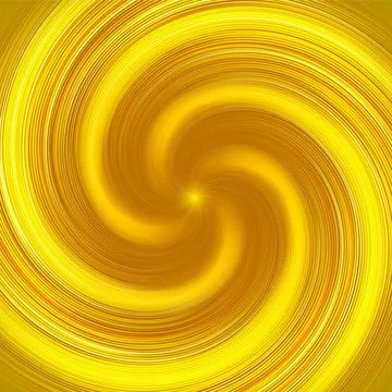 Abstract Yellow Twist Background, Vector Illustration Stock Illustration