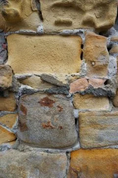 The abstract yellow wall texture pattern Stock Photos