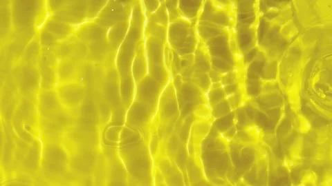 Abstract yellow water texture background. Psychedelic water movement. Stock Footage 341878771