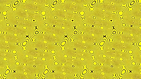 Abstract yellow wave pattern background for modern design and decoration Stock Footage 342205070