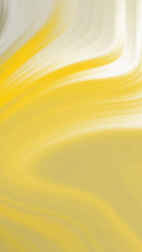 Abstract Yellow Waves Flowing in Soft Gradient Background Video stock 335294137