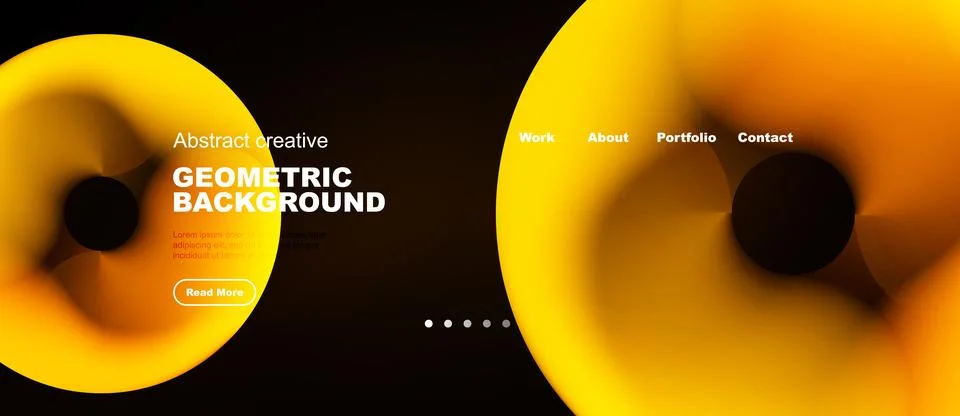 Abstract yellow waves form dynamic background. Text elements present work, .. 스톡 일러스트