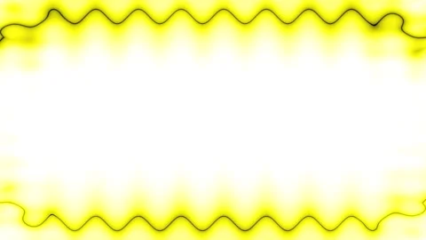 Abstract Yellow Wavy Frame Background Stock Footage 284399806