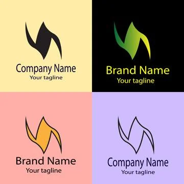 The Abstract Z: Dynamic Form and Sharp Angles logo Stock Illustration