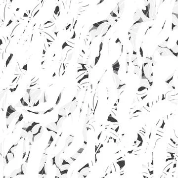 Abstract zebra floral texture textile pattern design in black and white for.. Stock Illustration