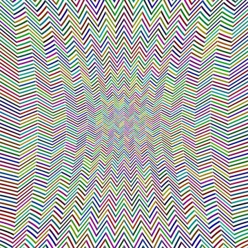  Abstract Zig Zag Pattern Abstract Zig Zag Pattern. Colorful Line Backgrou... Foto stock