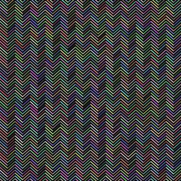 Abstract Zig Zag Pattern Stock Illustration