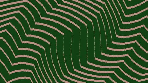 Abstract zigzag lines pattern in green pink and grey Illustrazione stock