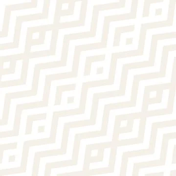 Abstract ZigZag Parallel Stripes. Stylish Ethnic Ornament. Vector Seamless .. Stockillustratie