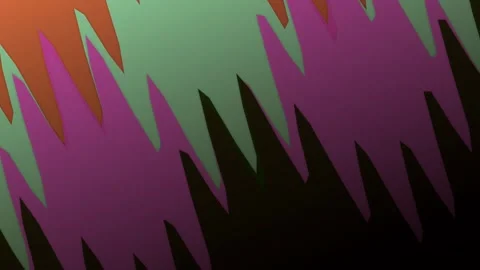 Abstract Zigzag Pattern Background with Gradient Colors. Stock Footage 326222736