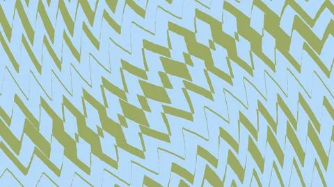 Abstract zigzag pattern with blue and green geometric shapes 스톡 일러스트