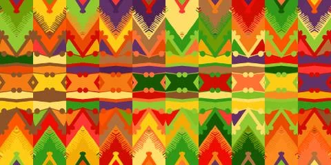 Abstract zigzag pattern for a cover design Stock Illustration