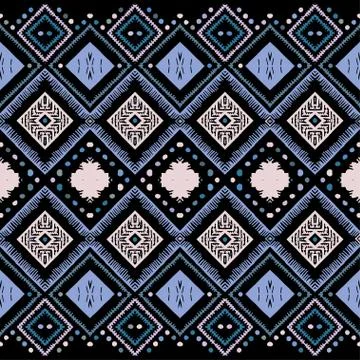Abstract zigzag pattern for cover design. Tribal Illustrazione stock
