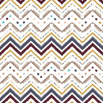 Abstract zigzag pattern for a cover design. イラスト素材