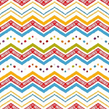 Abstract zigzag pattern for a cover design. Stock Illustration