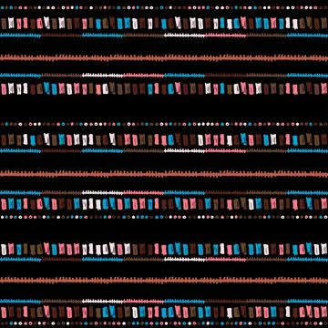 Abstract zigzag pattern for cover design. Tribal Stock Illustration