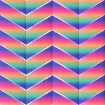 Abstract zigzag pattern Illustrazione stock