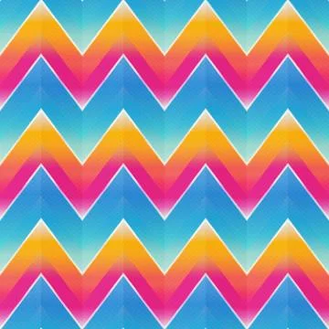 Abstract zigzag pattern Stock Illustration