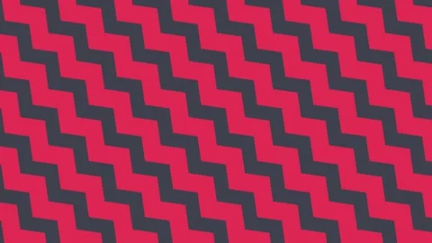 Abstract zigzag pattern motion background, in pink and, dark grey Stock Footage 339621362