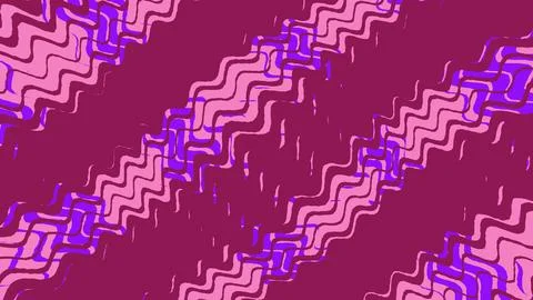 Abstract zigzag pattern with pink and purple wavy lines 스톡 일러스트