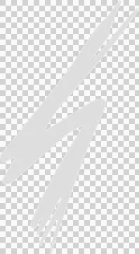 Abstract zigzag shape floating on transparent background, showing jagged light Stock Illustration