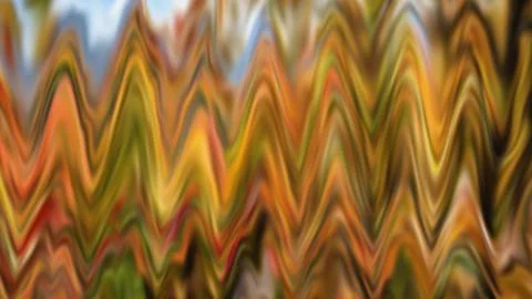 Abstract zigzag wave pattern showing autumn colors Stock Illustration