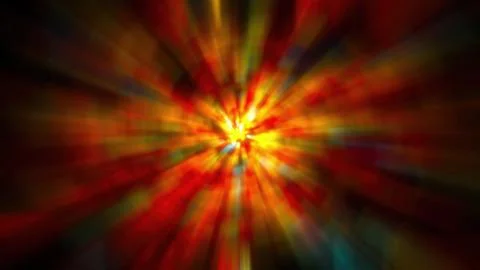 Abstract zoom blur Stock Illustration