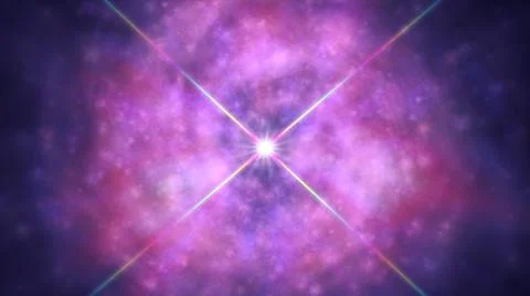 Abstract Zoom Effect Of Star Light Background Stock Illustration