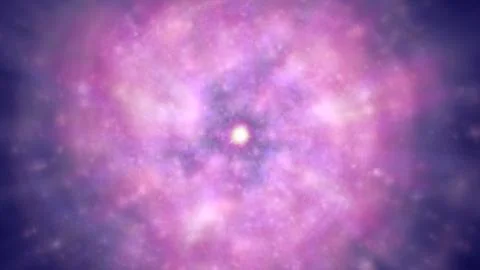 Abstract Zoom Effect Of Star Light Background Stock Illustration