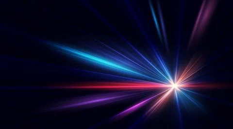 Abstract zoom movement speed of light. Technology movement. Colourful dynam.. Stock Illustration