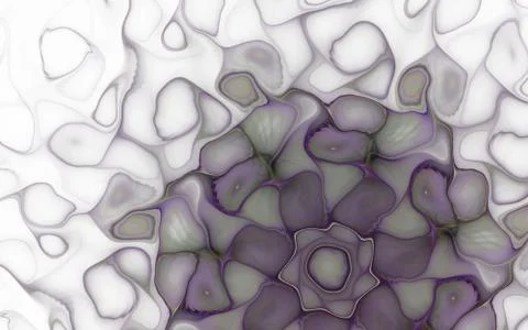 Abstract zoomed triangle cells background, image. Geometric, organic forms. A Illustration